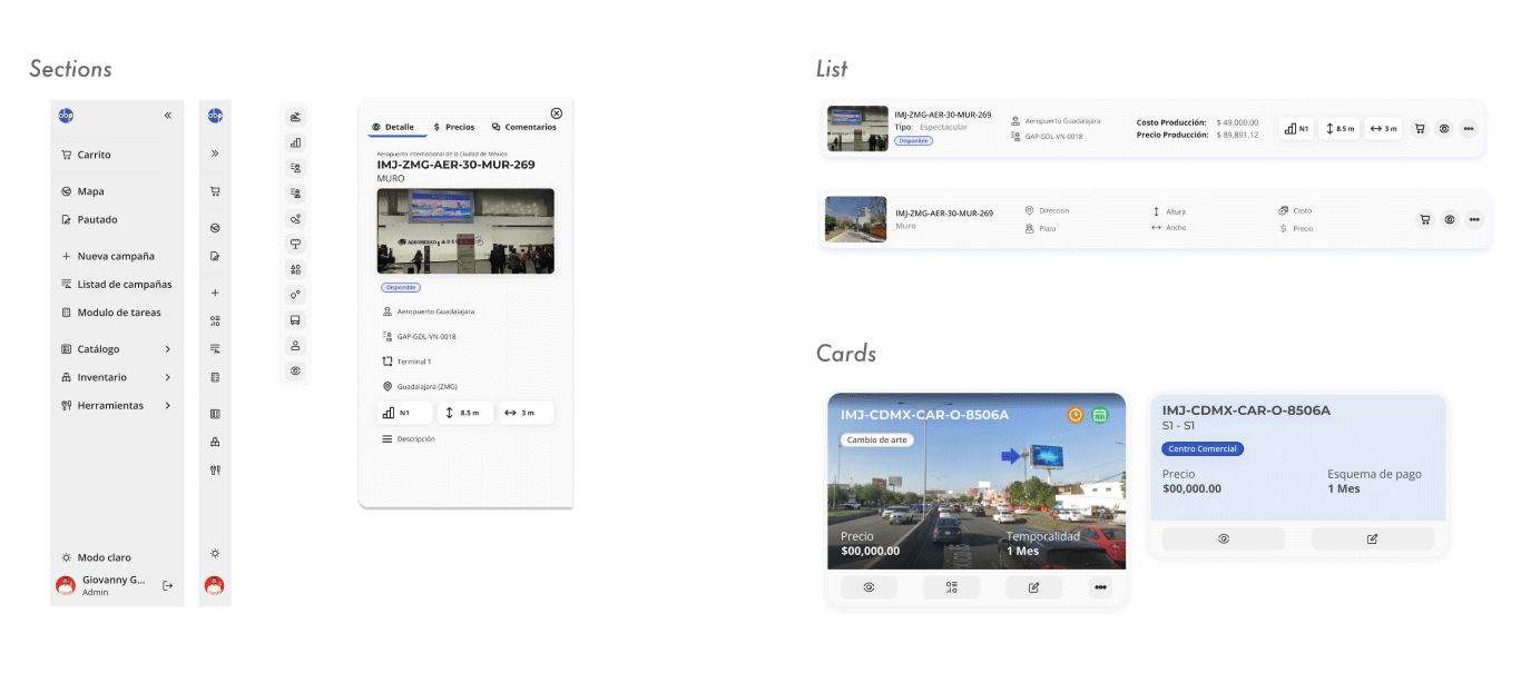 Diseño UX - UI Elements